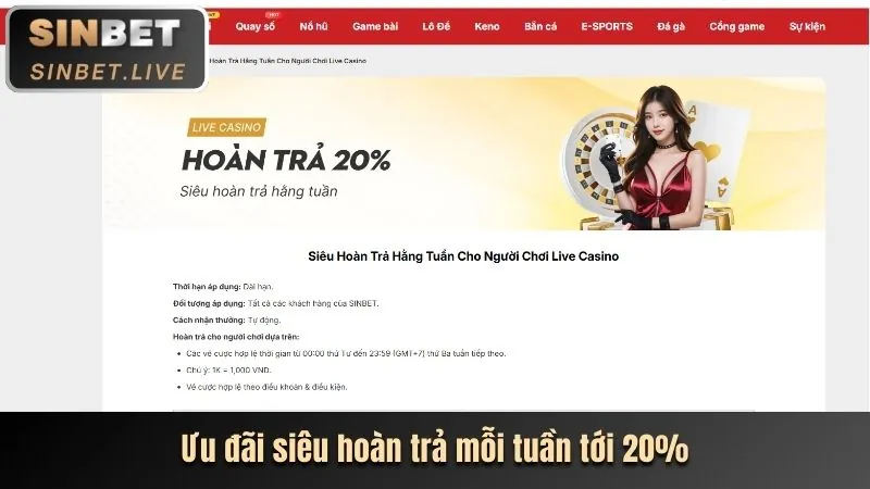 Các chương trình khuyến mãi độc quyền của Lucky 8